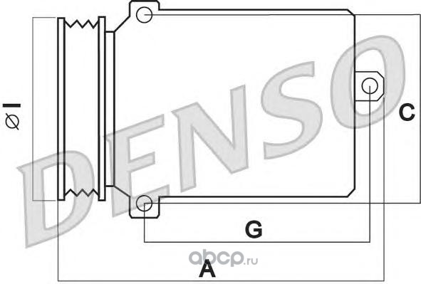 Denso DCP45003 Компрессор кондиционера