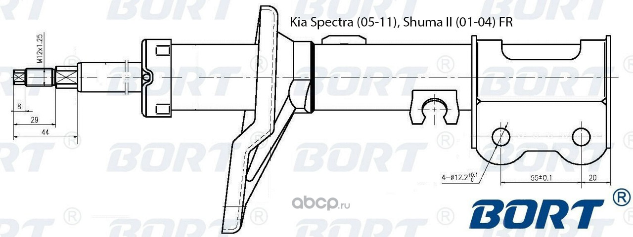 Купить Полка KIA Spectra по низкой цене | Интернет-магазин VS-AVTO