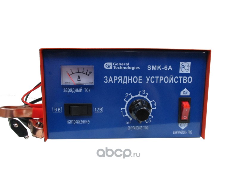 General Technologies NC05BC001 Зарядное устройство 6/12 V 6 A 4-60 Ah