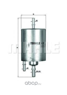 Mahle/Knecht KL571 Фильтр топливный