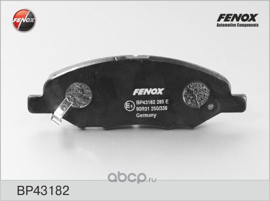 FENOX BP43182 Колодки тормозные передние