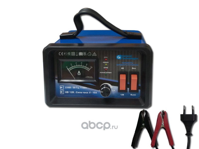 General Technologies NC05BC035 Зарядное устройство 6/12 V 10A 10-100 Ah