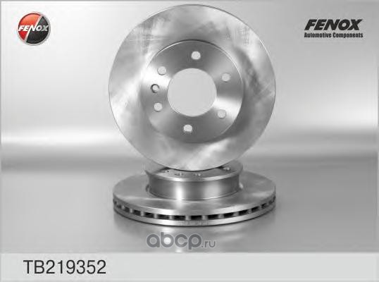 FENOX TB219352 Диск тормозной передний