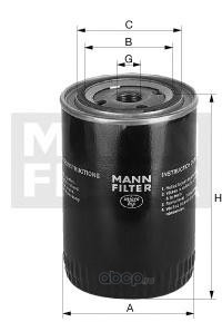 MANN-FILTER W11502 Масляный фильтр