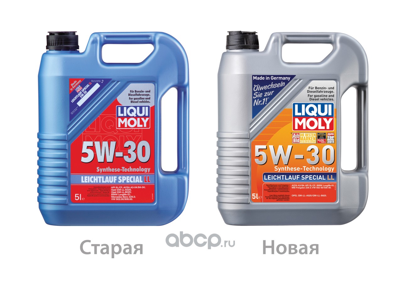 LIQUI MOLY 1193 Масло моторное синтетика 5W-30 5 л.