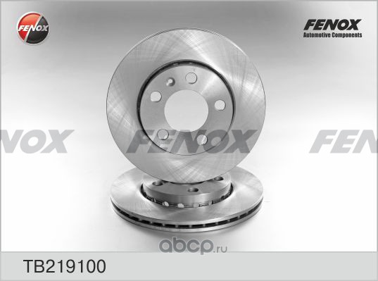 FENOX TB219100 Диск тормозной передний