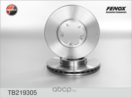 FENOX TB219305 Диск тормозной передний