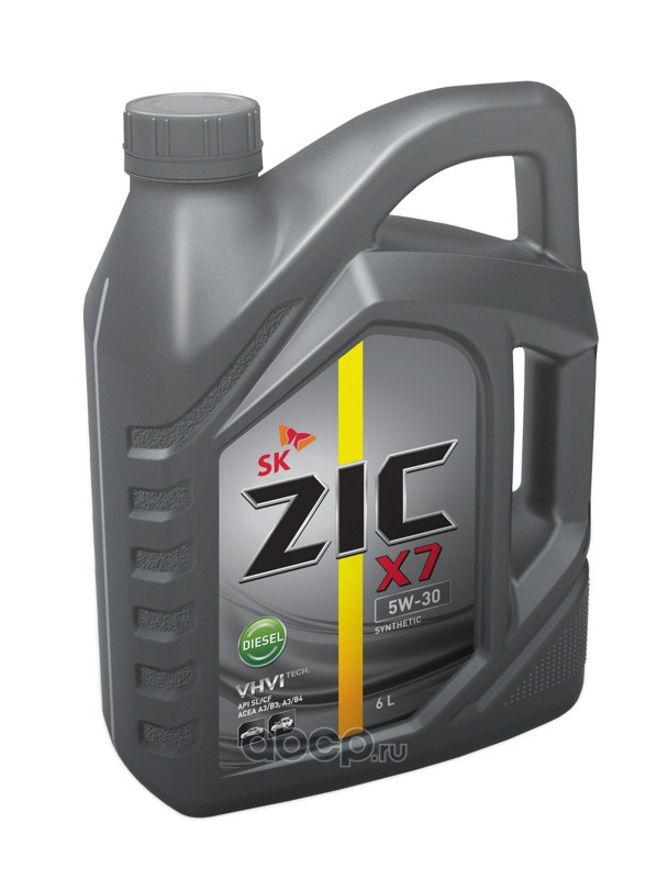 Zic 172610 Масло моторное синтетика 5W-30 6 л.