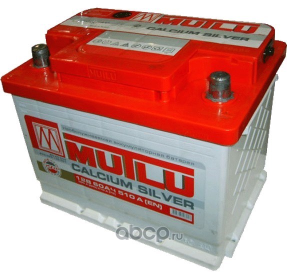 Mutlu 560137052 Батарея аккумуляторная 60А/ч 510А 12В обратная полярн. стандартные клеммы