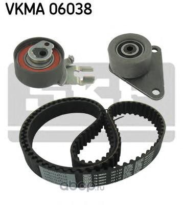 Skf VKMA06038 Ремкомплект ГРМ (Ремень+2Ролика)