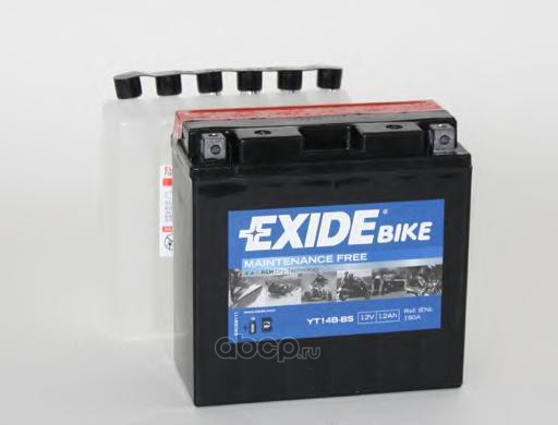 EXIDE YT14BBS Стартерная аккумуляторная батарея