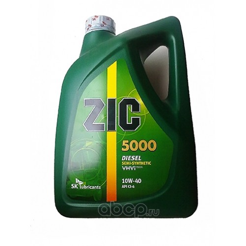 Zic 173128 Масло моторное полусинтетика 10w-40 6 л.