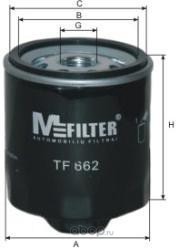 M-Filter TF662 Масляный фильтр
