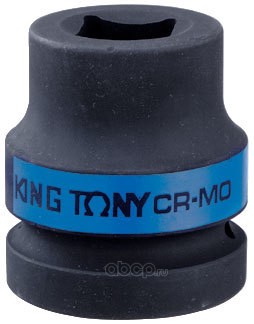KING TONY 851419M KING TONY Головка торцевая ударная четырехгранная 1"", 19 мм, футорочная