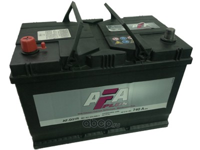 AFA AFD31R Аккумулятор PLUS 91 А/ч прямая L+ 306x173x225 EN740 А