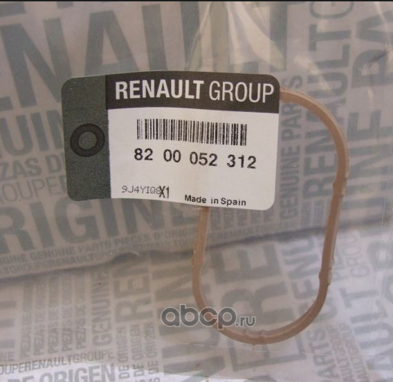 RENAULT 8200052312 Прокладка впускного коллектора