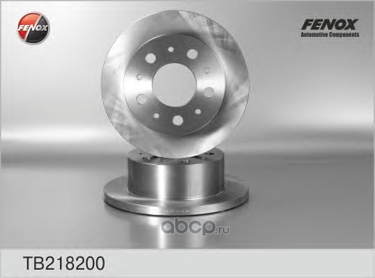 FENOX TB218200 Диск тормозной задний