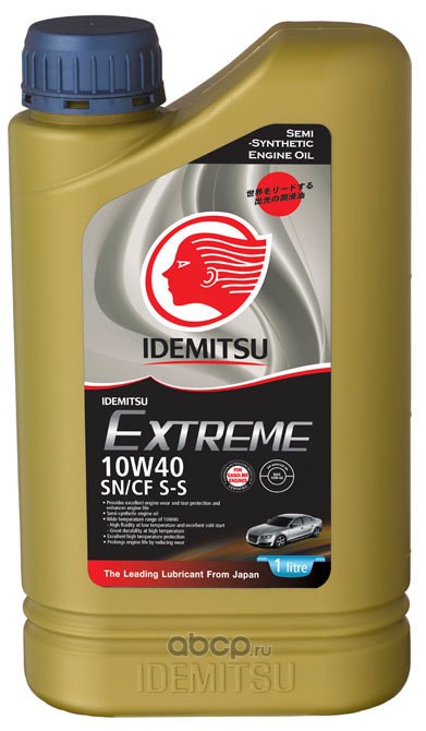 IDEMITSU 30015026724 Масло моторное полусинтетика 10W-40 1 л.