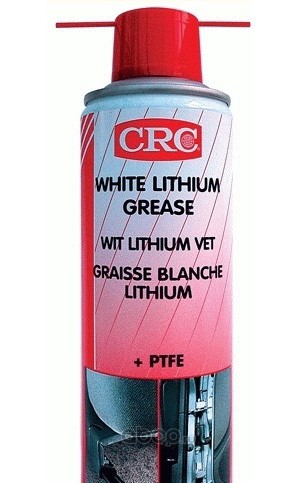 Литиевая смазка белая с ptfe. Белая литиевая смазка с тефлоном. Смазка CRC White Lithium Grease. Литиевая смазка спрей (300 гр). Литиевая смазка с тефлоном.