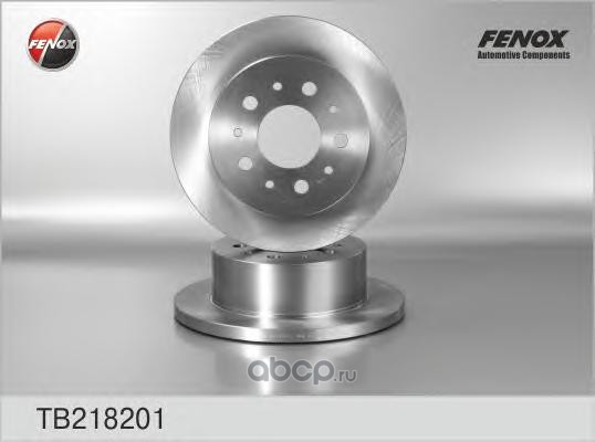 FENOX TB218201 Диск тормозной задний CITROEN/FIAT/PEUGEOT all Bus 2006-> /D=280mm