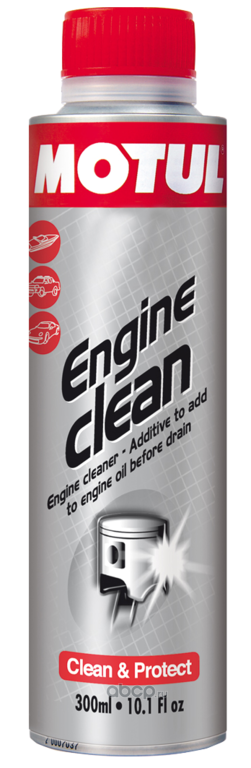 Очистители масляной системы Motul Engine Clean Auto, 0.3 л. 102174