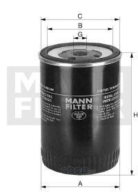 MANN-FILTER WDК96212 Фильтр топливный KAMAZ 5000/6000-Serie 2010->