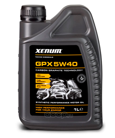 Xenum 1136001 Масло моторное GPX 5W-40 синтетическое 1 л