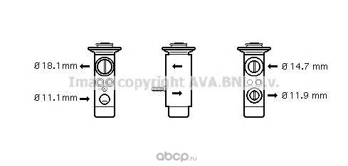 Ava MS1461 Расширительный клапан, кондиционер