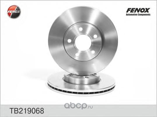 FENOX TB219068 Диск тормозной передний FORD Focus 2/VOLVO