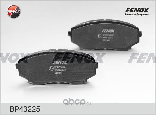FENOX BP43225 Колодки передние