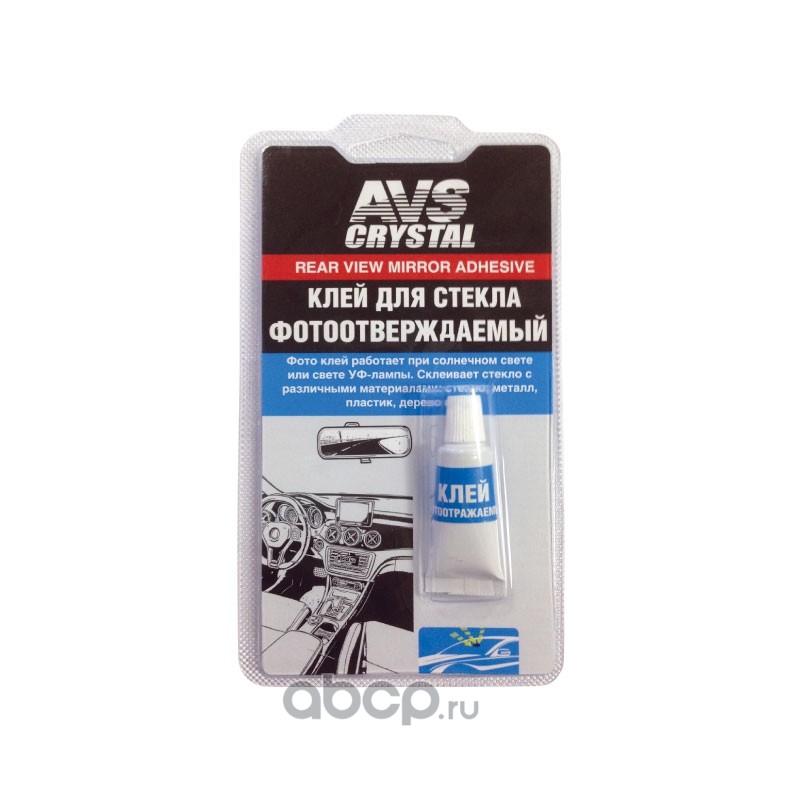AVS A78359S Клей для зеркал заднего вида 2 мл AVS AVK-135