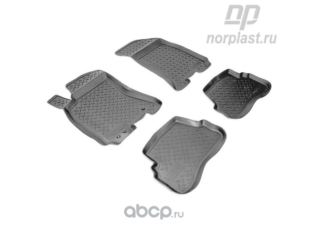 NORPLAST NPLPO9525 Коврики в салон полиуретан VW B5 SD 97-05 черный комплект