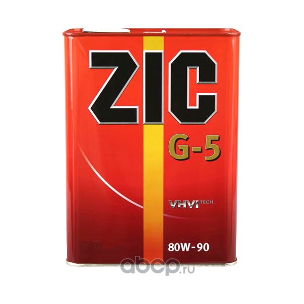 Zic 163339 Масло МКПП полусинтетика 80W-90 GL-5 4л.