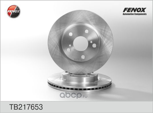 FENOX TB217653 Диск тормозной передний