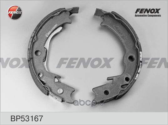 FENOX BP53167 Колодки стояночного тормоза