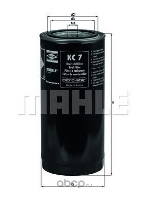 Mahle/Knecht KC7 Топливный фильтр
