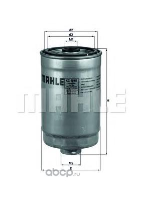 Mahle/Knecht KC1011 Фильтр топливный