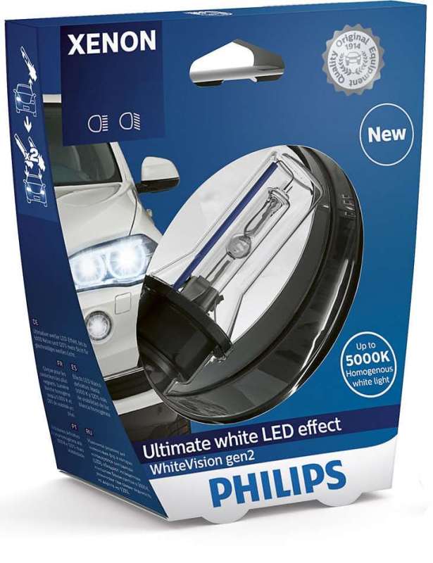 Philips 42403WHV2S1 Лампа D3S 42403 WHV2 42V 35W PK32D-5        S1