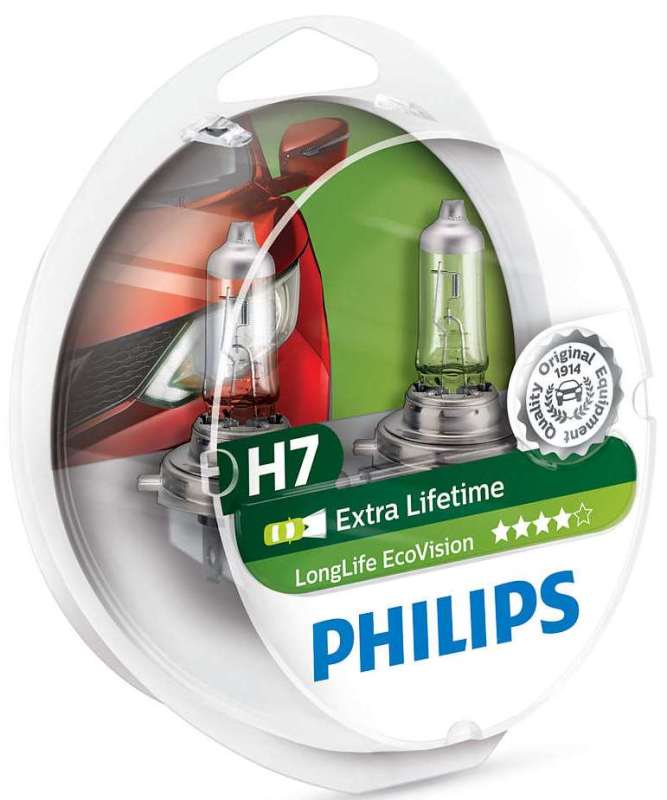 Philips 12972LLECOS2 Лампа H7 12972 LLECO 12V 55W PX26D          S2