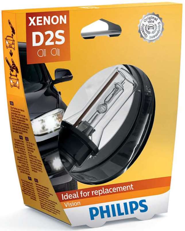 Philips 85122VIS1 Лампа ксеноновая D2S Vision 1 шт.
