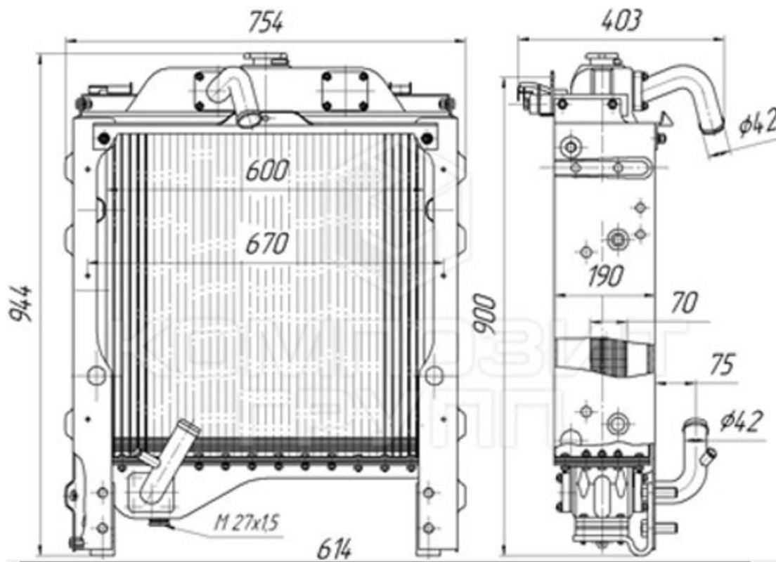 Сколько весит медный радиатор. Радиатор водяной ДТ 75 СМД 4 рядный медный. Радиатор водяной дт75 СМД. Радиатор 77.1301.010-4 (ДТ-75 С дв. СМД-18) (3-Х рядный). Радиатор ДТ-75 двигатель СМД.