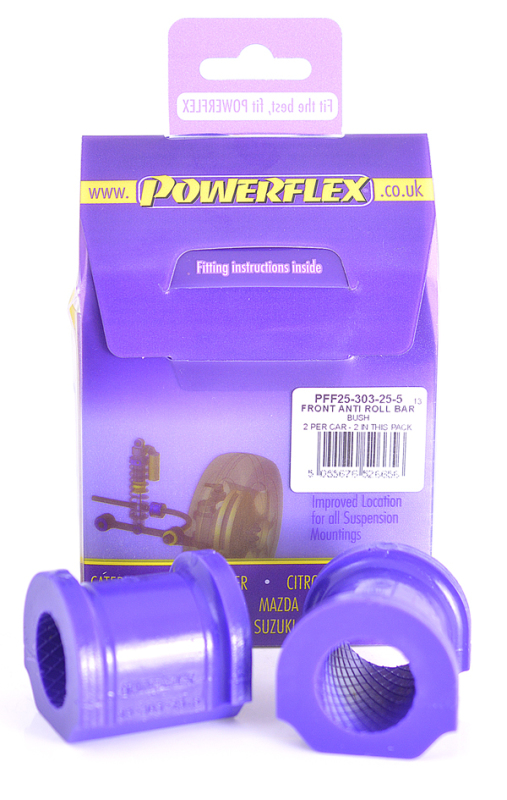 POWERFLEX PFF25303255 Втулка переднего стабилизатора 25,5 мм
