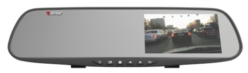ARTWAY AV600 Зеркало с видеорегистратором ,1920*1080P,120°,4,3’’ ,2 камеры