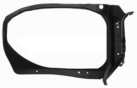 Maxicar 13060108 Панель-рамка ZTL004R фары (очки) прав./A1246260245