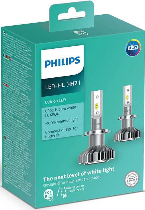 Philips 11972ULWX2 Лампа LED H7 11972 ULW                      X2