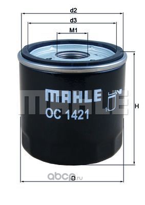 Mahle/Knecht OC1421 Масляный фильтр