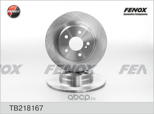 FENOX TB218167 диск тормозной задн. mb w203/204 1.8-3.0 07>
