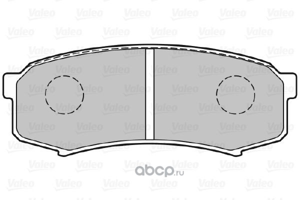 Valeo 301777 Brake Pad Set, disc brake