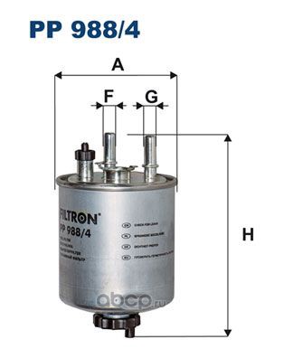 Filtron PP9884 Топливный фильтр