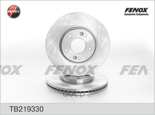 FENOX TB219330 Диск тормозной передний Hyundai i30 1.6/2.0/1.6D/2.0D 07>